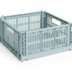 HAY Korgar-Colour Crate Medium Square Förvaring, Bordeaux