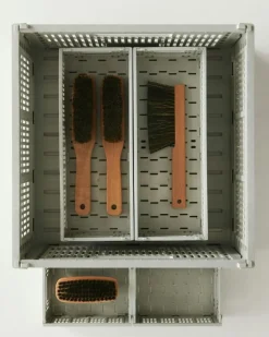 HAY Korgar|Boxar & Askar-Colour Crate Mini Oblong Förvaring, Charcoal