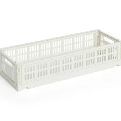 HAY Korgar|Boxar & Askar-Colour Crate Mini Oblong Förvaring, Charcoal