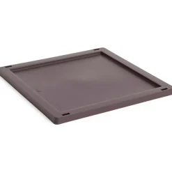 Colour Crate Plastic Medium Square / Cube Lock, Off-white