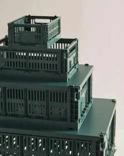 HAY Korgar|Boxar & Askar-Colour Crate Small Förvaring, Warm Grey