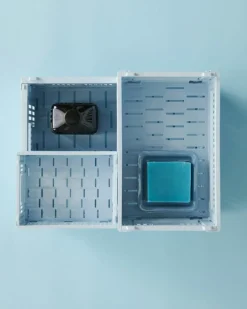 HAY Korgar|Boxar & Askar-Colour Crate Small Förvaring, Warm Grey