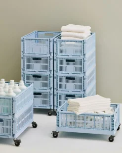 HAY Korgar|Boxar & Askar-Colour Crate Small Förvaring, Warm Grey