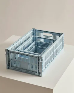 HAY Korgar|Boxar & Askar-Colour Crate Small Förvaring, Warm Grey