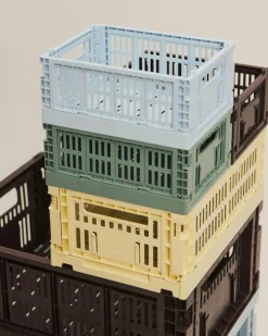 HAY Korgar|Boxar & Askar-Colour Crate Small Förvaring, Warm Grey