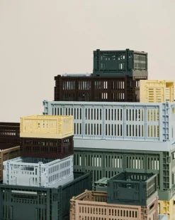 HAY Korgar|Boxar & Askar-Colour Crate Small Förvaring, Warm Grey