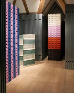 HAY Korgar|Boxar & Askar-Colour Crate Small Förvaring, Warm Grey