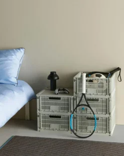 HAY Korgar|Boxar & Askar-Colour Crate Small Förvaring, Warm Grey