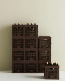 HAY Korgar-Colour Crate X-Large Förvaring, Bordeaux