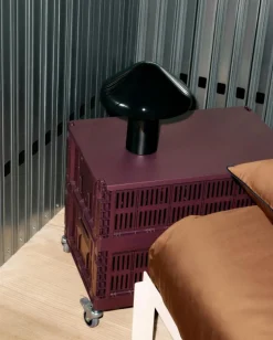 HAY Korgar-Colour Crate X-Large Förvaring, Bordeaux