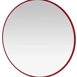 Colour Frame Väggspegel Ø70 cm, Beetroot