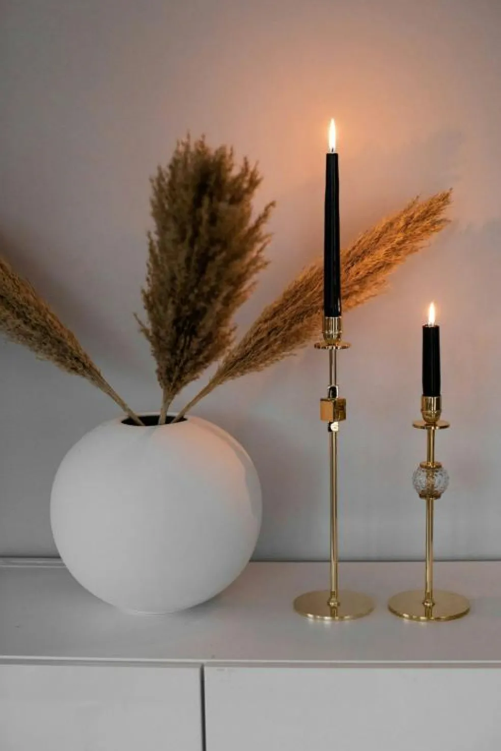 Como Ljusstake, Mässing