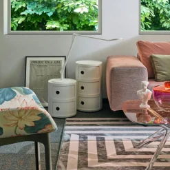 Componibili Recycled Storage 2 Compartments Förvaring Med 2 Fack, Vit