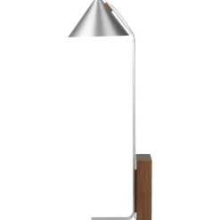 Cone Golvlampa, Borstad Aluminium