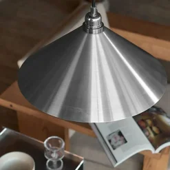 Cone Pendel 36 cm, Vit