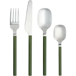 Aida Bestickset-Confetti Bestickset 16-pack, Svart