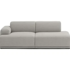 Connect Soft Modulär 2-sitssoffa Med Öppen Högersida, Clay 12