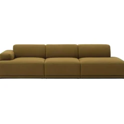 Connect Soft Modulär 3-sitssoffa Med Öppen Högersida, Hearth 008