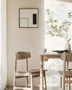 Conscious BM3162 Stol, Såpad Ek / Coffee Waste Light