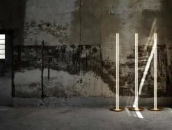 Flos Golvlampor-Coordinates F Golvlampa, Anodized Champagne