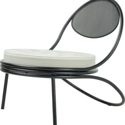 GUBI Loungefåtöljer & Utefåtöljer-Copacabana Loungestol, Svart / Lorkey 41