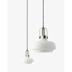 Copenhagen SC6 Pendel, Opal/Bronzed Brass