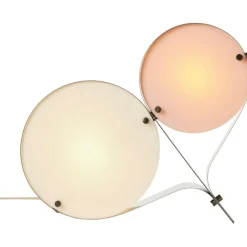 Coppia Bordslampa, Ivory / Oliv