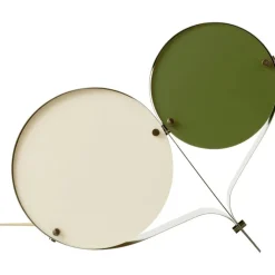 Coppia Bordslampa, Ivory / Oliv