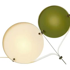 Coppia Bordslampa, Ivory / Oliv