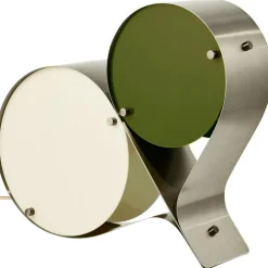 Coppia Bordslampa, Ivory / Oliv