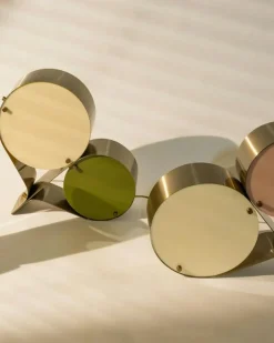 Coppia Bordslampa, Ivory / Oliv