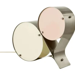 Coppia Bordslampa, Ivory / Oliv