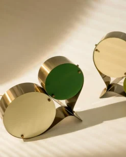 Coppia Bordslampa, Ivory / Oliv