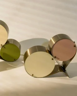 Coppia Bordslampa, Ivory / Oliv