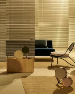 Coppia Bordslampa, Ivory / Oliv