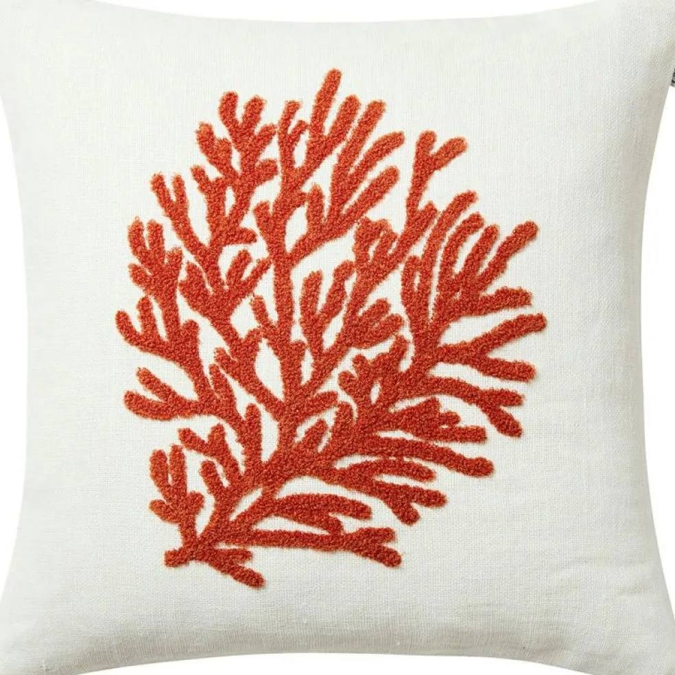 Coral Kuddfodral 50x50 cm, Orange