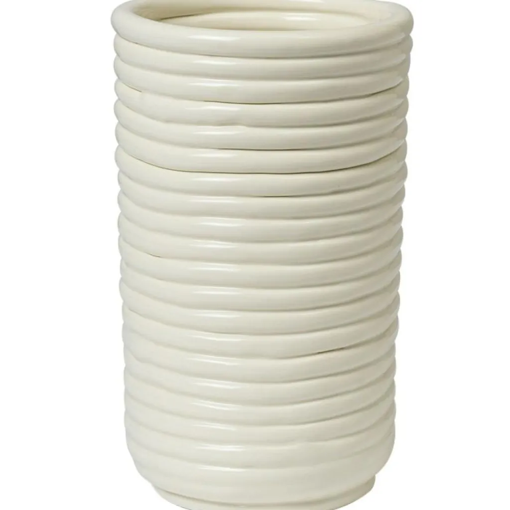 Ferm Living Vaser-Corduroy Vas H21 cm, Carob Brown