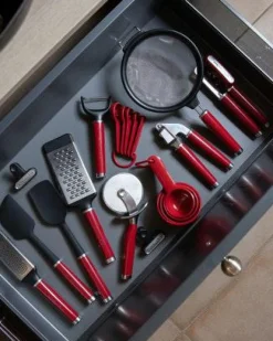 KitchenAid Slevar & Skedar-Core Line Spatel / Slev, Röd