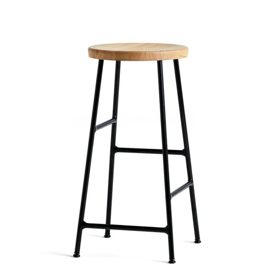 Cornet Barstol Låg, Oljad Ek/Svart