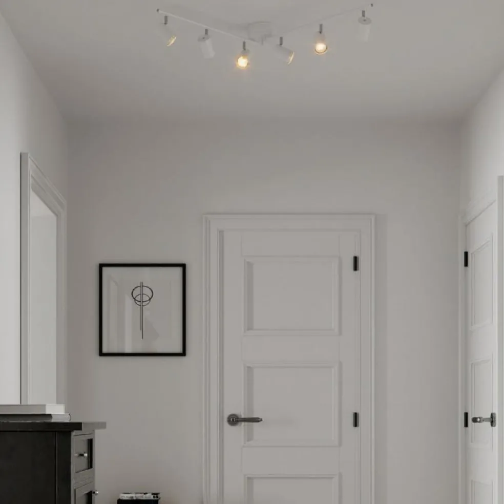 Correct Taklampa 6 Låg, Vit