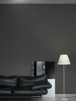 Costanza Golvlampa, Mässing/Vit