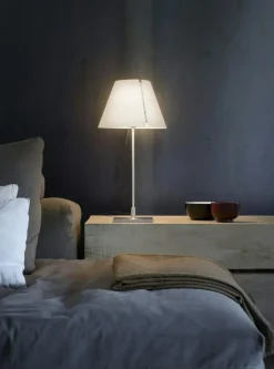 Luceplan Bordslampor-Costanzina Bordslampa, Aluminium/Vit