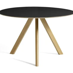 HAY Matbord Och Barbord-CPH 20 2.0 Bord Ø120 cm, Vattenbaserad lackad Valnöt