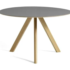 HAY Matbord Och Barbord-CPH 20 2.0 Bord Ø120 cm, Vattenbaserad lackad Valnöt