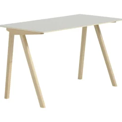 CPH 90 2.0 Skrivbord, Vattenbaserad Lackad Ek / Vit