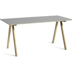 HAY Skrivbord-CPH 10 2.0 Skrivbord, Vattenbaserad Lackad Ek / Deep Blue