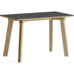 HAY Bänkar-CPH Deux 215 2.0 Bänk 75 cm, Stone Grey / Vattenbaserad Lackad Ek