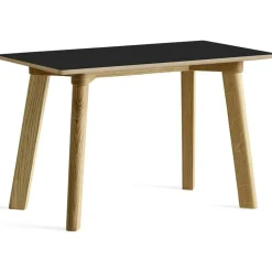 HAY Bänkar-CPH Deux 215 2.0 Bänk 75 cm, Stone Grey / Vattenbaserad Lackad Ek