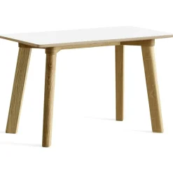 HAY Bänkar-CPH Deux 215 2.0 Bänk 75 cm, Stone Grey / Vattenbaserad Lackad Ek