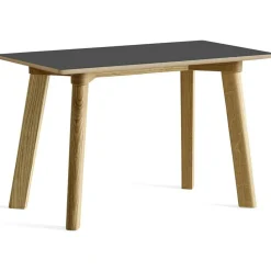 HAY Bänkar-CPH Deux 215 2.0 Bänk 75 cm, Stone Grey / Vattenbaserad Lackad Ek